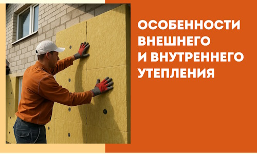 Какие особенности внешнего и внутреннего утепления в Ярославле
